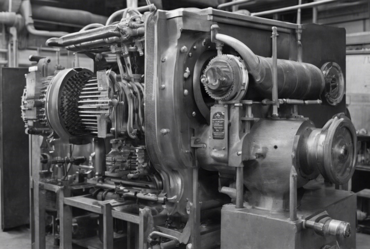 Bud Haggart, an actor known for his roles in industrial films, brings the Turbo Encabulator to life in a film.